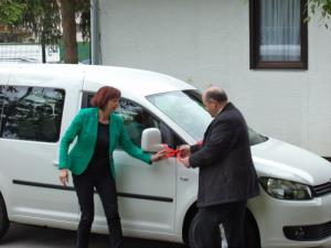 ravnateljica Vrtca Ribnica Darja Šilc in župan Jože Levstek